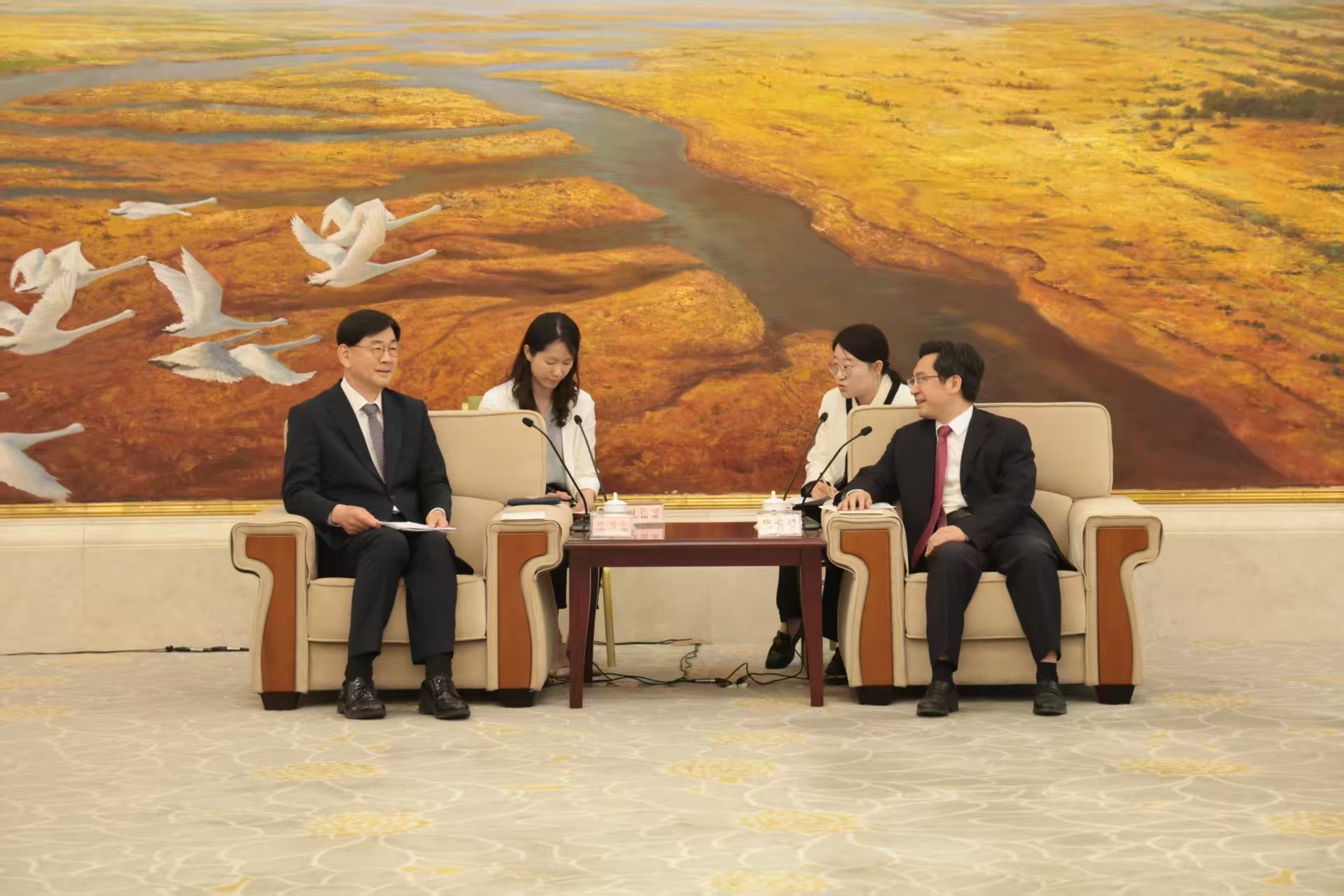 총영사, 둥잉시 시장 면담(5.14)