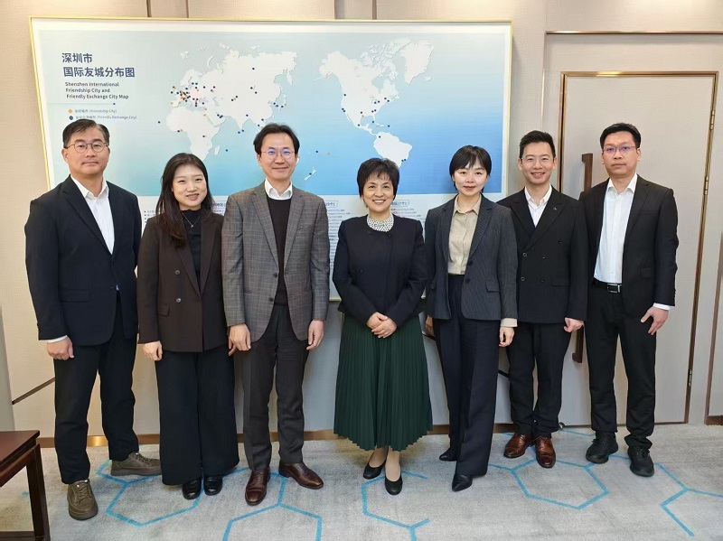 총영사, 선전시 외사판공실 주임 면담